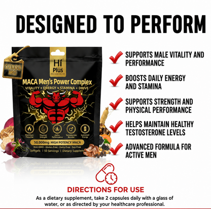 Men‘s Testosterone Boosters Power Complex