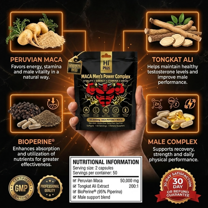 Men‘s Testosterone Boosters Power Complex